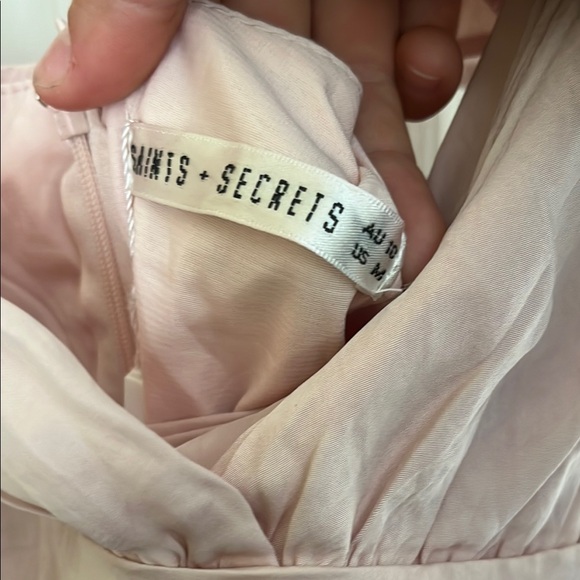 Pink Ruffled Women's Dress - Picture 5 of 5